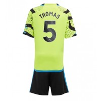 Koszulka piłkarska Arsenal Thomas Partey #5 Strój wyjazdowy dla dzieci 2023-24 tanio Krótki Rękaw (+ Krótkie spodenki)